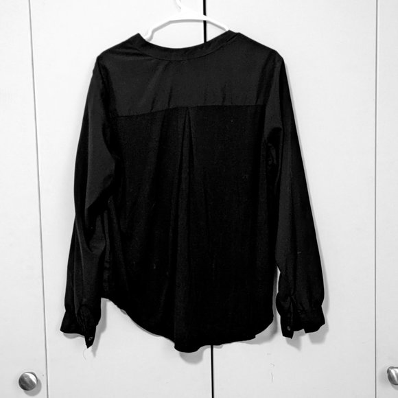 Time and Tru Women's Long Sleeve Utility Shirt (XL) - Picture 3 of 4